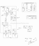 Part Location Diagram of 806481 Briggs and Stratton Gasket-float Bowl